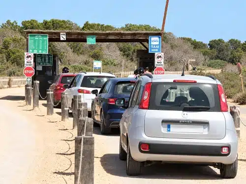Precio parking Illetes para coches y motos en Formentera